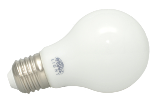 ARGUS LIGH LED - E27 - A60 - 6W - 470lm - WW-teplá - 300 stupňov svetelný uhol